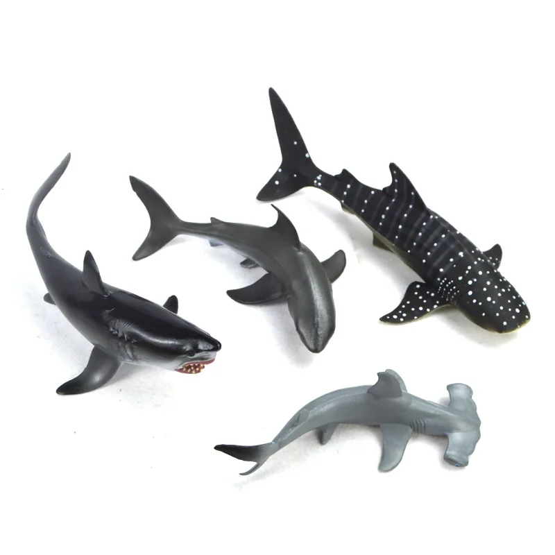 Искусственные модели животных наборы моделей акул большая белая акула