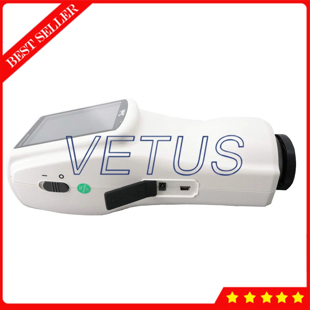 Спектрофотометр D/8 8 мм диафрагма цветной измеритель разницы в цвете с TFT 3 5