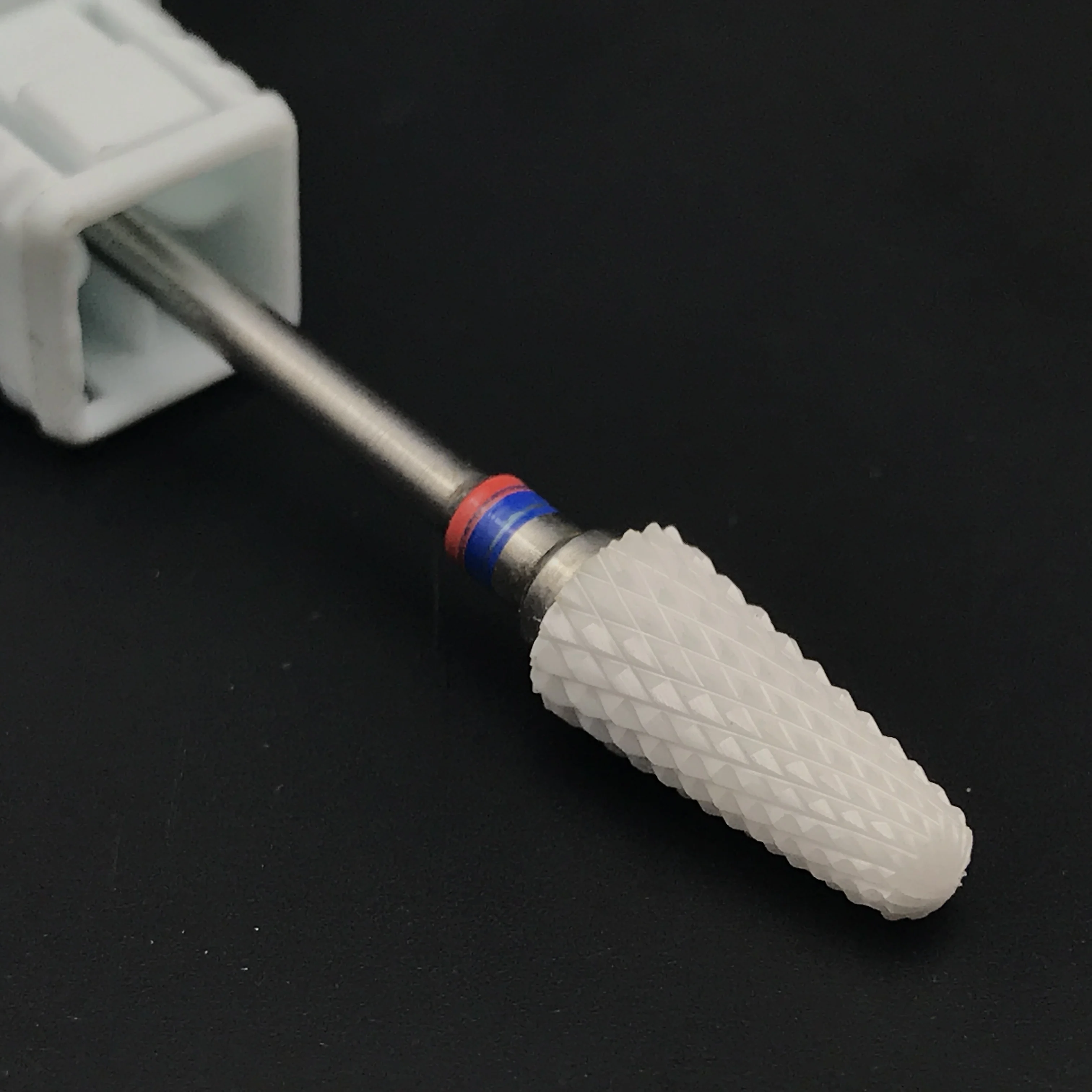 

1pc Conical-Fine-White Ceramic Nail Drill Bit & Zirconia Ceramic Dental Burs