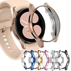 Чехол для samsung Galaxy watch 4 classic 46 мм42 мм, полное покрытие из ТПУ, бампер, Защита экрана для Galaxy watch 4 44 мм 40 мм