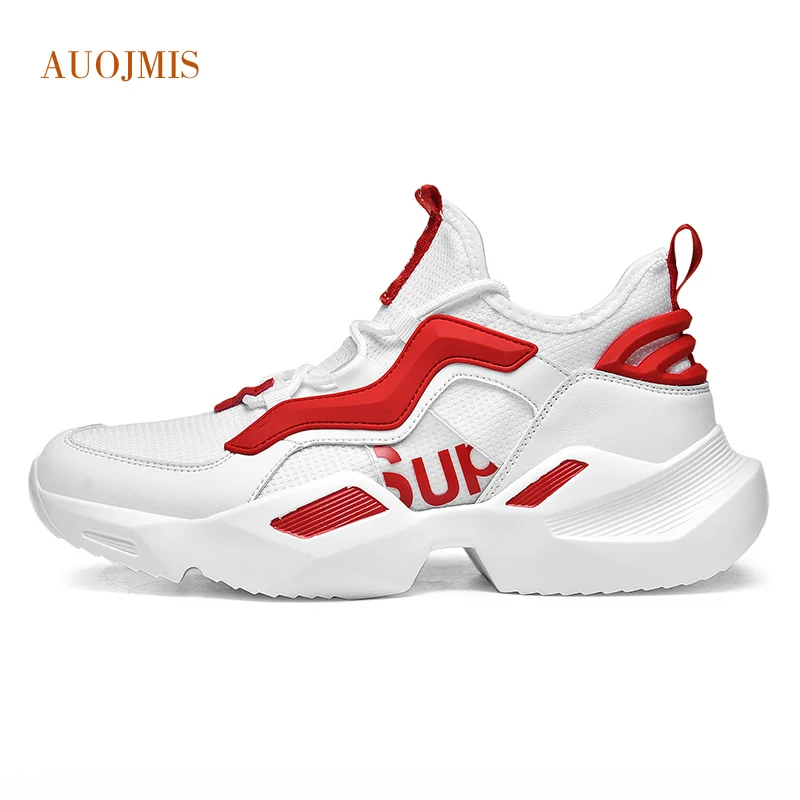 Видов спорта и мужская обувь для отдыха 2019 осень легкие дышащие вразлёт плетение