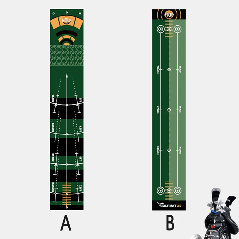 50*300cm Golf Carpet Putting Mat Indoor Hitting Training Aids Home Office Practice Grass | Спорт и развлечения