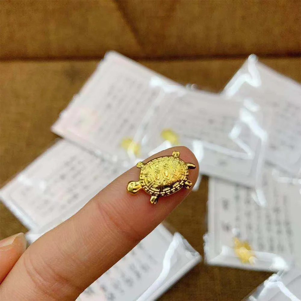 Фэн-шуй золотые деньги черепаха богатство японский украшение для дома и офиса