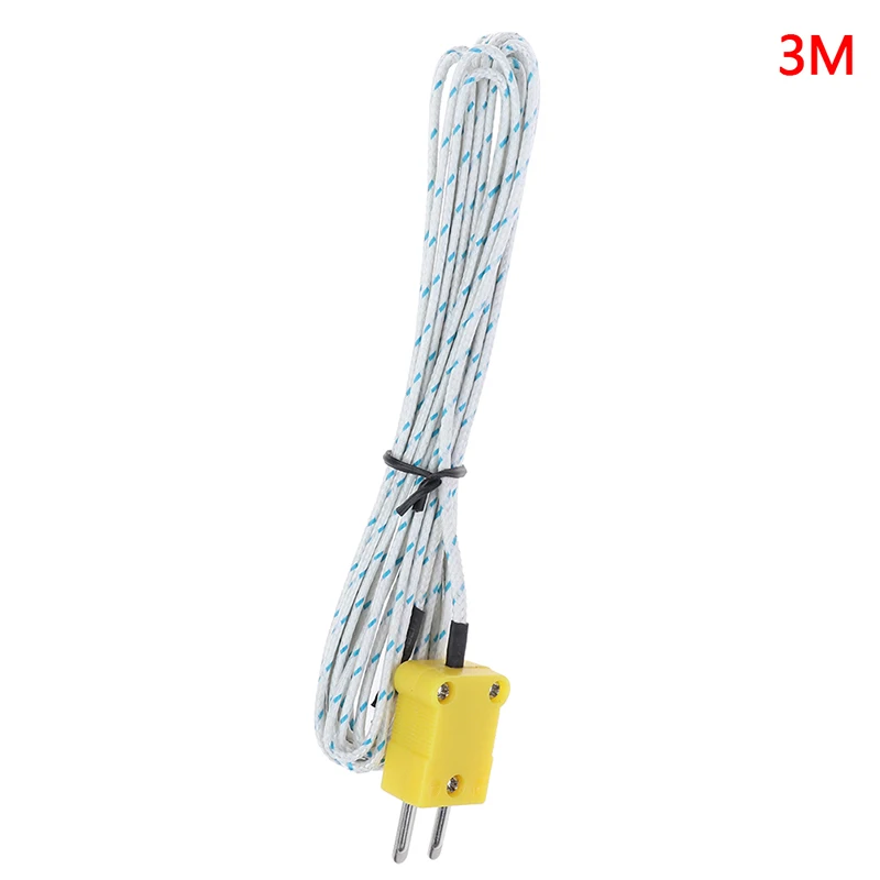 1 шт провода Температура Тесты k-типа TP-01 термо Сенсор зонд для TM-902C TES-1310 тесты сочиняем и пересказываем