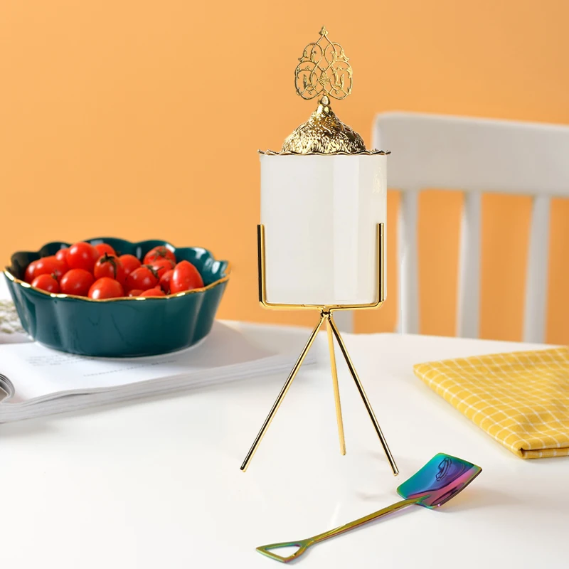 Курильница для благовоний в арабском стиле с полкой подставка ИД покрытием