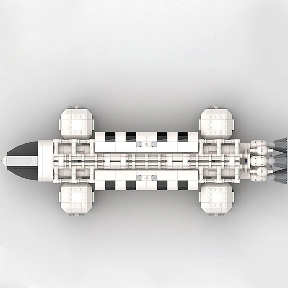 

1137Pcs MOC City Spaceport Space 1999 Eagle The Shuttle Launch Center Bricks Building Block Educational Toys Gift