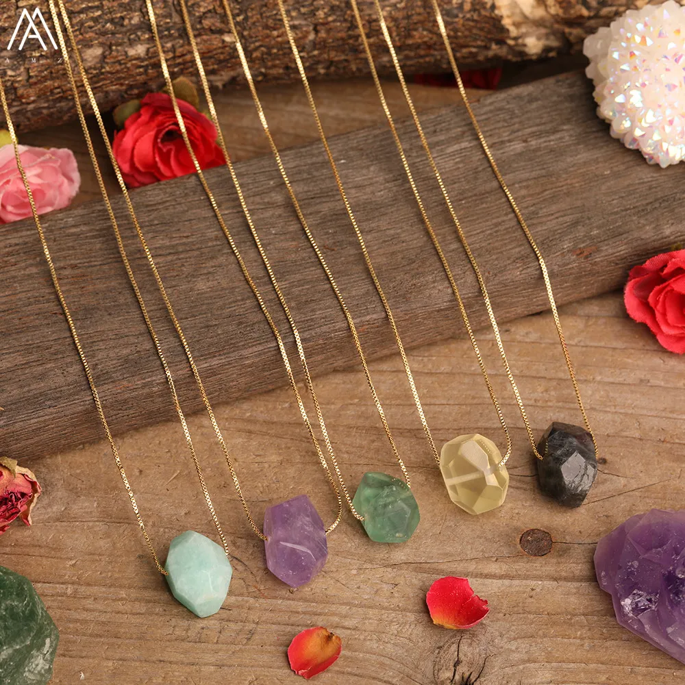 Натуральные Розовые розы кварц фиолетовый Агат Камень самородки бусины ожерелье