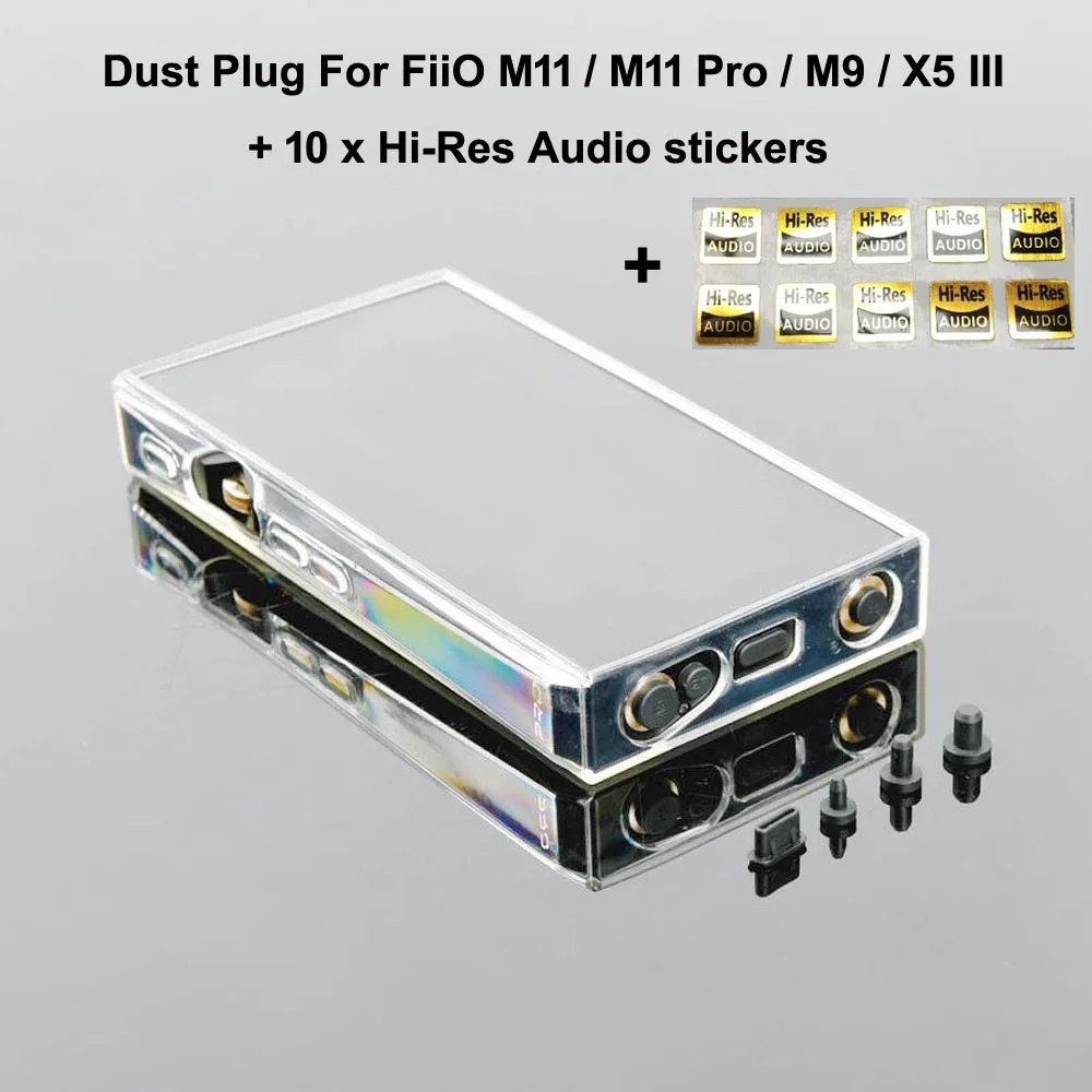 Tapón antipolvo para FiiO M17 M11 Plus LTD M15 M11 Pro para SHANLING M8 M6 Pro M6 para iRiver iBasso MP3 DAP reproductor HiFi portátil