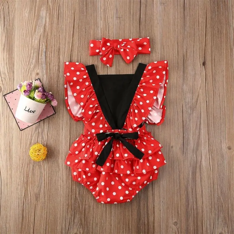 2020 для новорожденных и маленьких девочек летний комплект одежды с рюшами в стиле