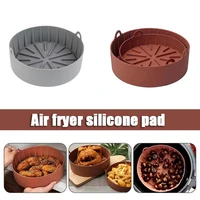 air fryer silicone pot multifunctional reusable liner heat resistant oven accessories for home kitchen baking pr sale