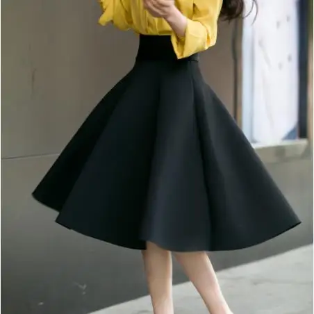 Женская плиссированная юбка Clobee элегантная винтажная винного или черного цвета