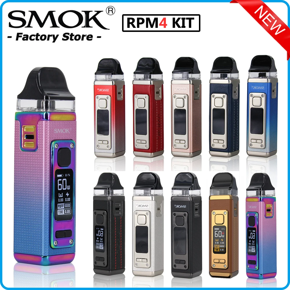 Электронная сигарета SMOK RPM 4 Pod 60 Вт 1650 мАч 5 мл | Электроника