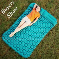 inflatable mattress tent cushion air camping mats outdoor 2 person picnic beach mat baby pad home rest soft moistureproof