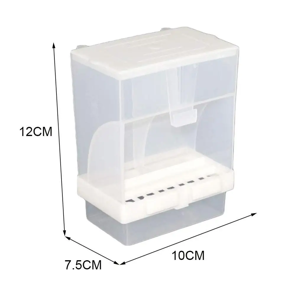 

Parrot Spill Proof Feed Box Bird Food Box Parrot Food Resistant Bite For Small Parrot Small Birds Container Suitable L3P0