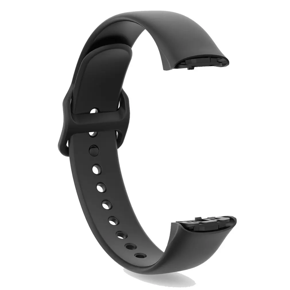 

Fit Sm-R370 Smartwatch Replacement Strap Official Pattern Black Buckle Sports Replacement Wristband For Samsung Galaxy
