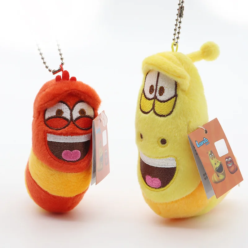 Лидер продаж плюшевая кукла-личинка 54 см искусственное насекомое красное