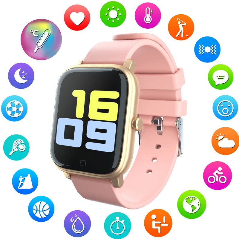 

Smart Watch Heart Rate Monitor Sport Fitness Tracker Waterproof Smart Bracelet For Android IOS reloj smartwatch mujer