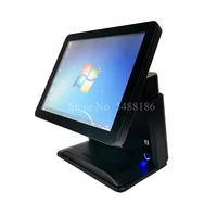 15 touch screen pos system cash register for supermarkets resturants hotels retail stores