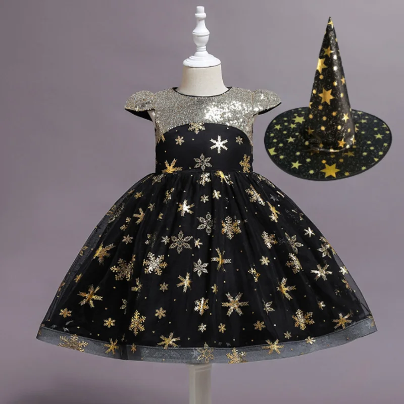 

Children Mesh Princess Dress Cosplay Costume Christmas Girls Fancy Dress