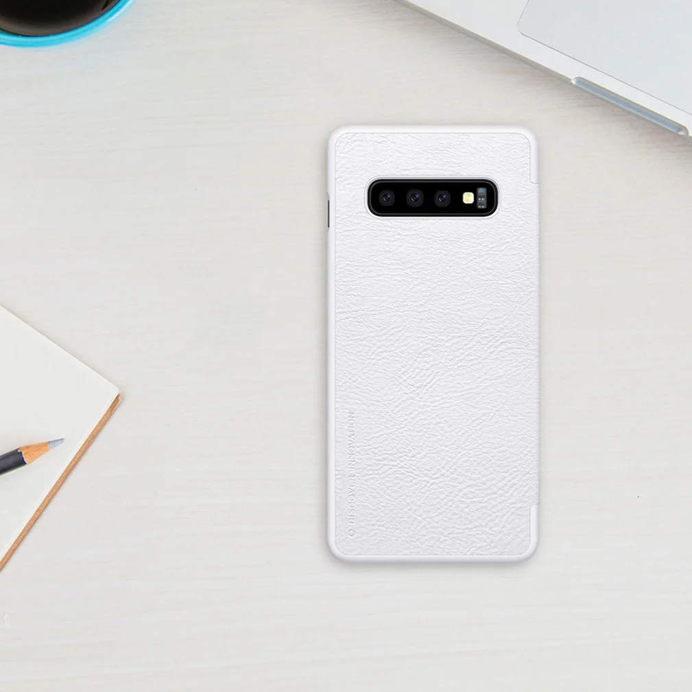 Чехол-книжка для samsung Galaxy S10 Plus Nillkin, винтажная серия Qin, бумажник, флип-чехол из искусственной кожи, чехол для samsung S10 s10e