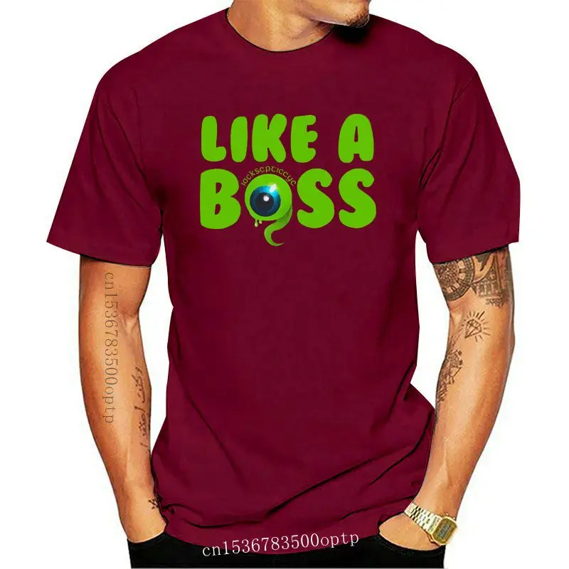

Футболки Like A Bos Jacksepticeye, размер S-2Xl, черная цветная футболка