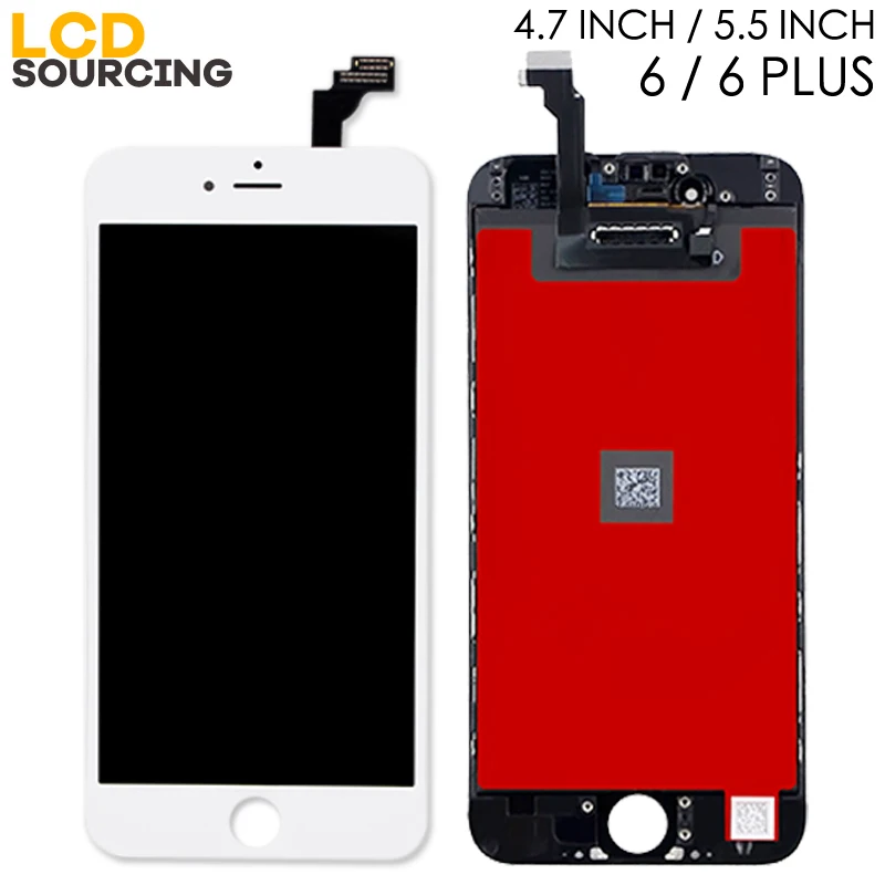 AAA ЖК-дисплей для Apple iPhone 6 6s 6p 6s p ЖК-дисплей с сенсорным экраном дигитайзер сборка для iPhone 6s plus дисплей Замена