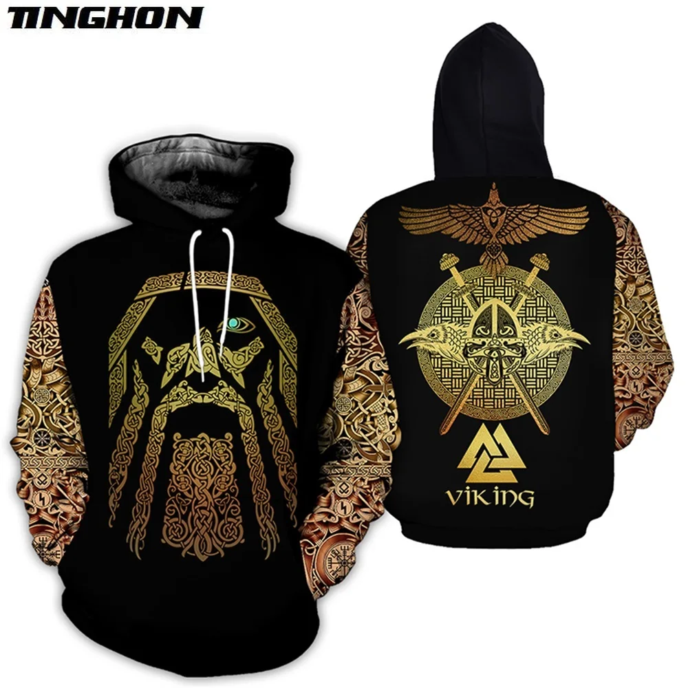 

XS-7XL Viking Warrior Tattoo 3D Printed Shirts casual 3D Print Hoodies/Sweatshirt/Zipper Man Women satan Tattoo 13