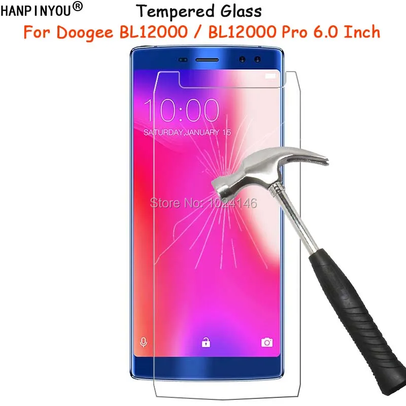 Протектор экрана из закаленного стекла для Doogee BL12000 / Pro BL12000Pro ультратонкий