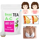 Китайский травяной напиток Mulittea, 60 дней, папайя пуэрария, улучшает подтягивание груди, стабильный большой бюст, грудь, обильный круглый уход для женщин