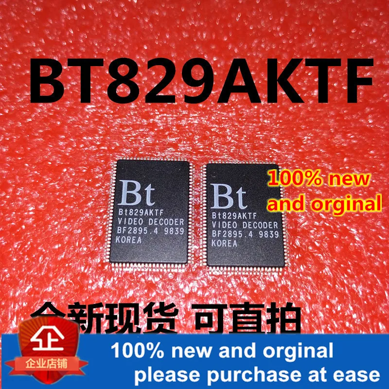 1 шт. 100% новый и оригинальный BT829AKTF BT829 TQFP декодер видеопотока в наличии|Чистящие