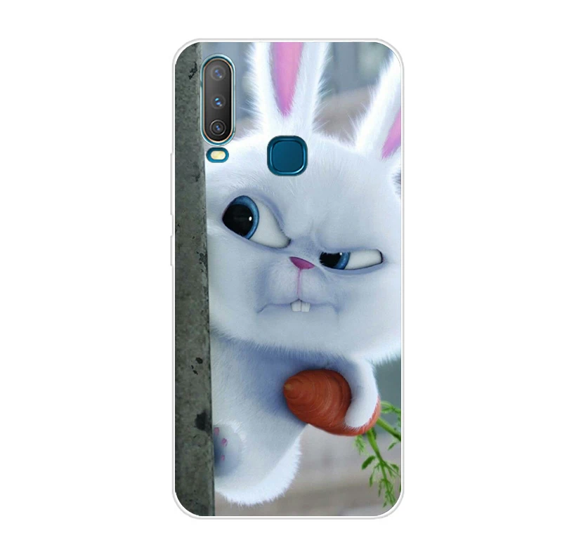 6,35 ''для Vivo Y17 Y15 Y 12 y 3 чехол мягкий TPU телефон крышка для Vivo Y 17 Y 15 Y 12 y 3 задняя крышка чехол силиконовый Coque Cool Funda
