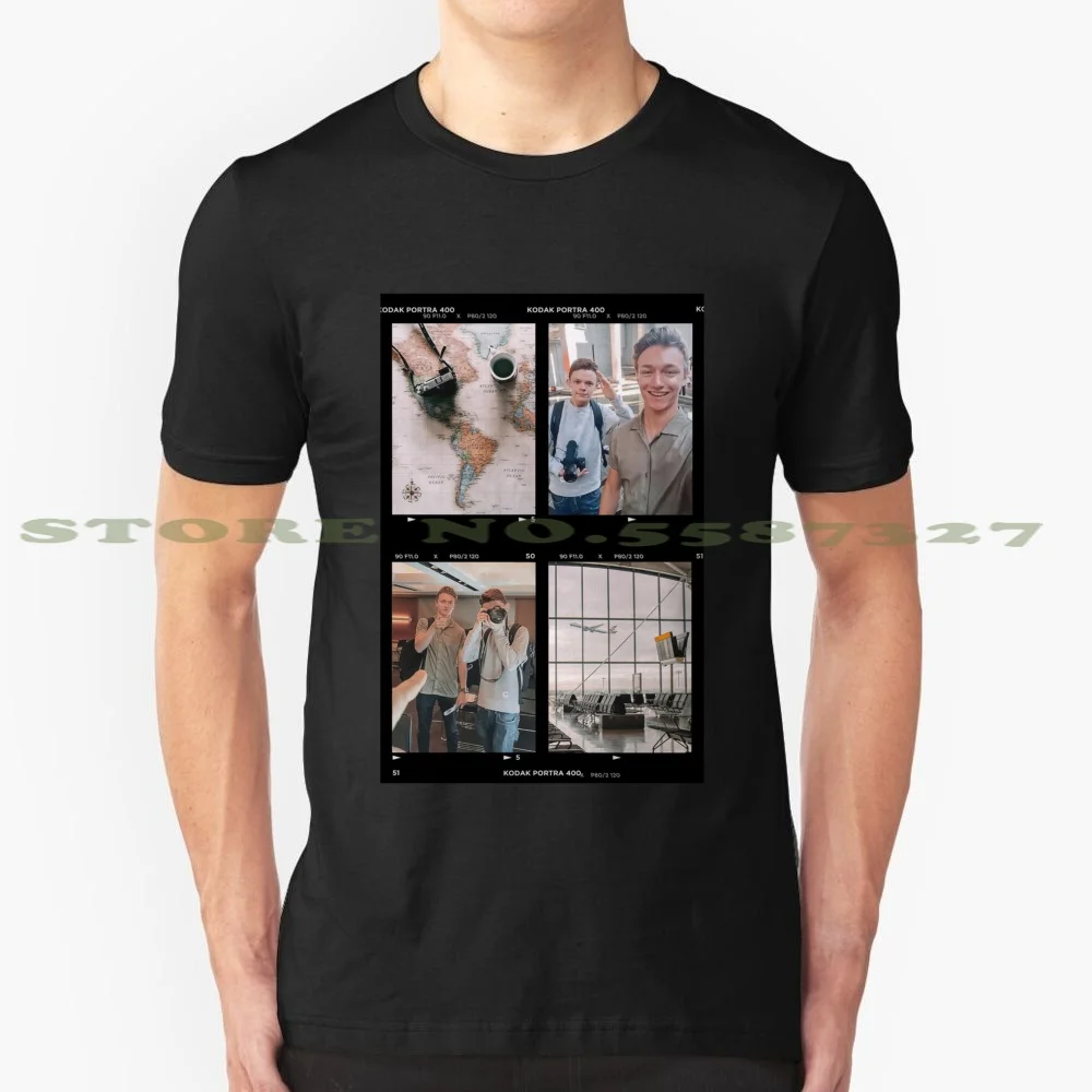 

The Adventures Of H2 Kodak - Harry Holland & Harrison Osterfield Graphic Custom Funny Hot Sale Tshirt Harry And Harrison Harry