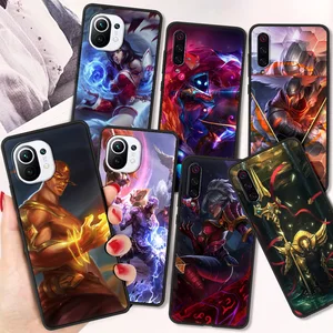 lol game fundas shockproof case for xiaomi poco x3 nfc m3 pro bag tpu soft cover for redmi 9t 11 note 10 10t lite 5g shell coque free global shipping