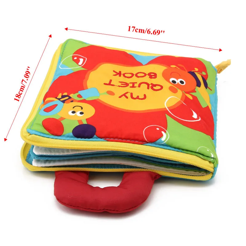 

Cloth Book Baby Kids Intelligence Development Educational Learning Toys