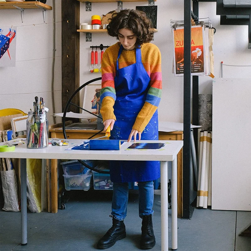 Лента синяя для художников 2 шт. съемная малярная лента шириной дюйма украшения