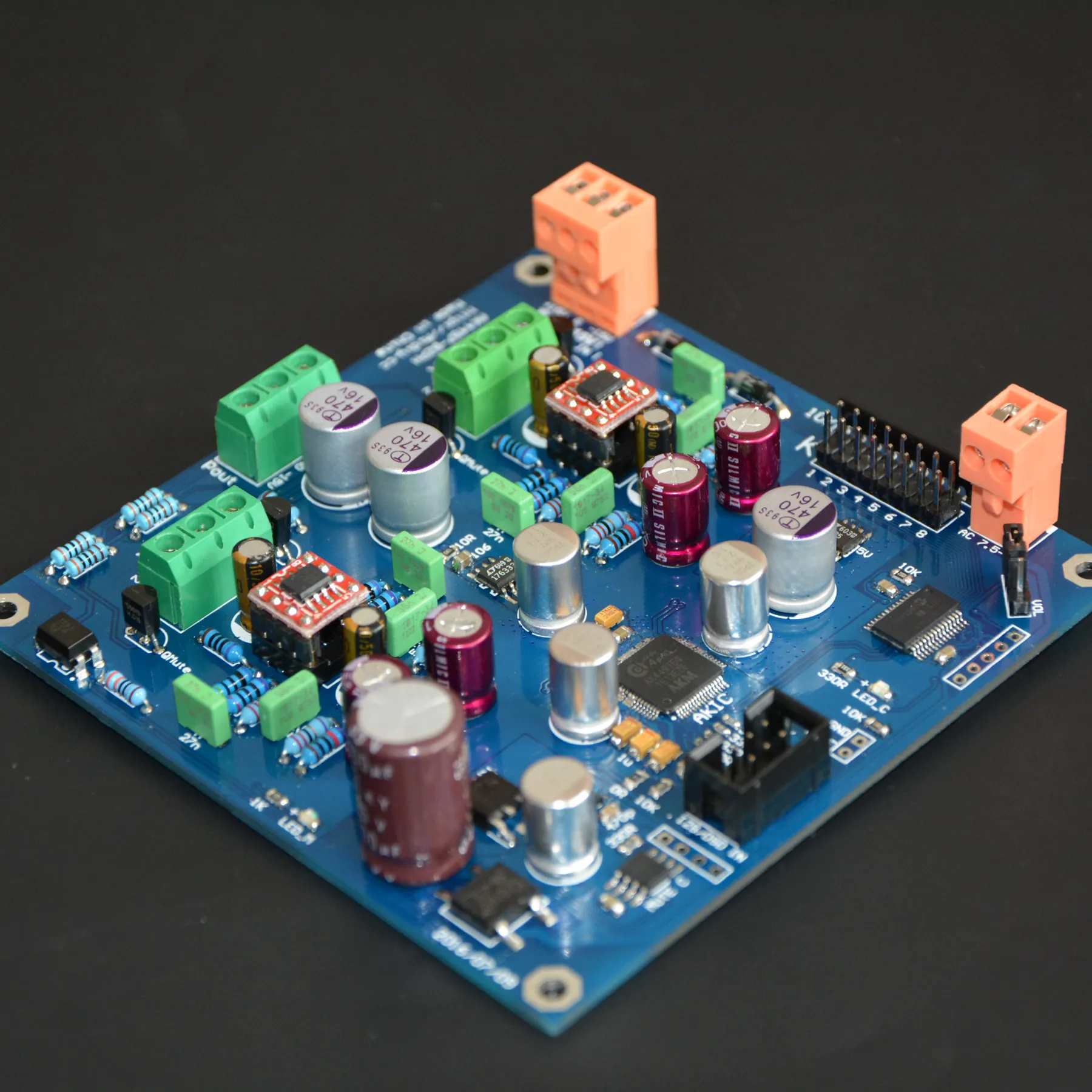 Модуль декодера AK4497EQ DAC Официальный стандартный сбалансированный контур I2S/DSD