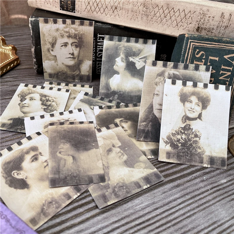 Фотоальбом для старых леди фотобумага из черного и белого материала дневник