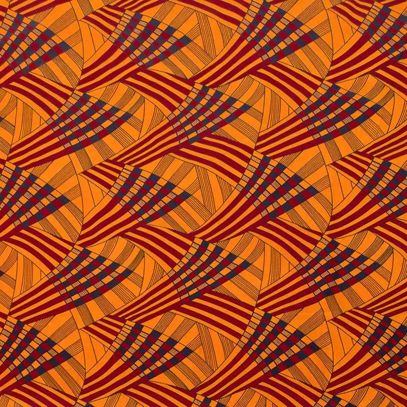 Анкара Африканский принт батик ткань 100% хлопок настоящий воск Tissu Африка швейный