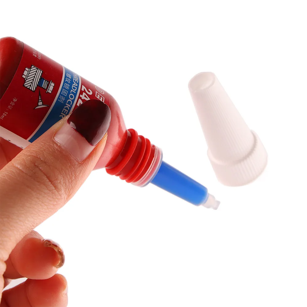 Домашний практичный 10 мл анти линяющий 242 резьбовой замок Синий Болт гвоздик