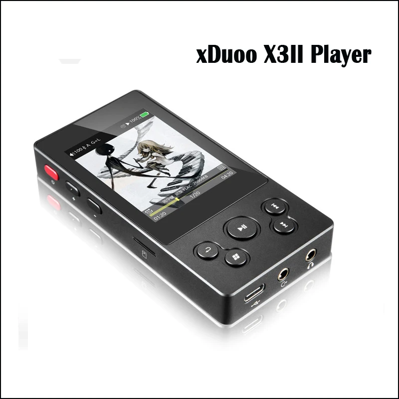 Xduoo X3II X3 II DSD128 Hiby Mp3 плеер без потерь AK4490 Портативный HIFI Mp3 музыкальный Bluetooth усилитель плеер Поддержка Apt-X WAV/FLAC