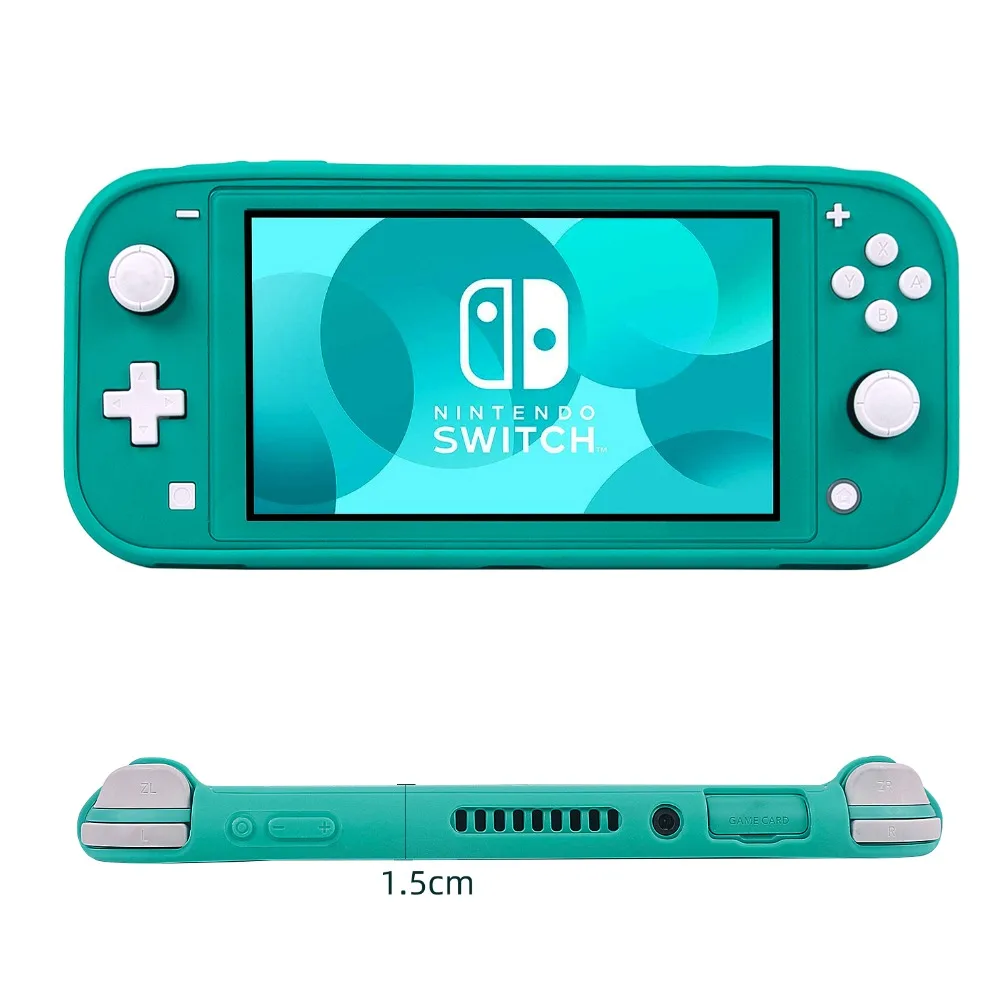 Мягкий ТПУ чехол CHINFAI для shand Switch Lite эргономичный Нескользящий Резиновый защитный чехол-подставка для NS Switch Lite мини-консоль