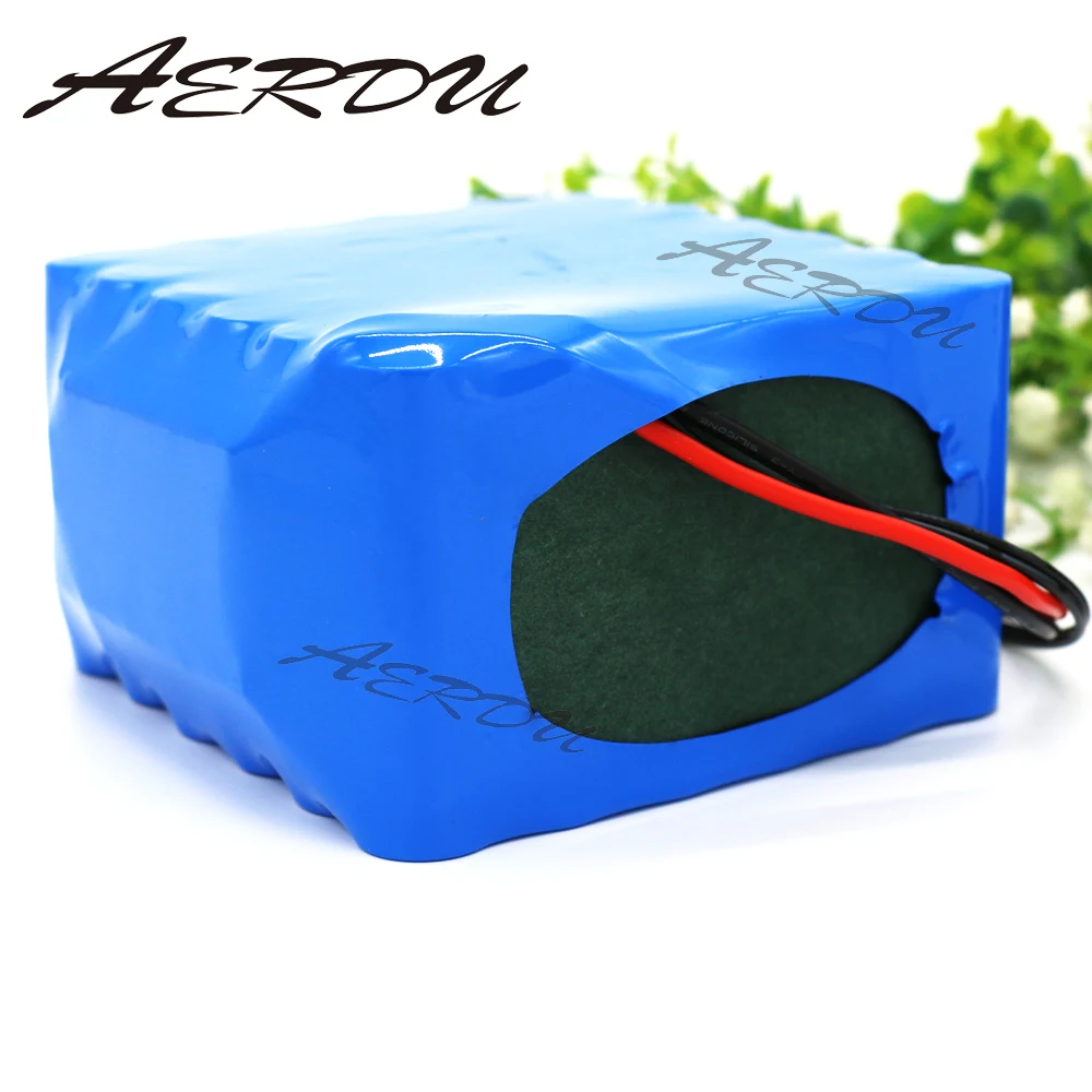 

AERDU 11.1V 12.6V 3S12P 12V 30Ah Rechargeable lithium-ion battery pack For inverter miner Hernia lamp Solar street light 60A BMS