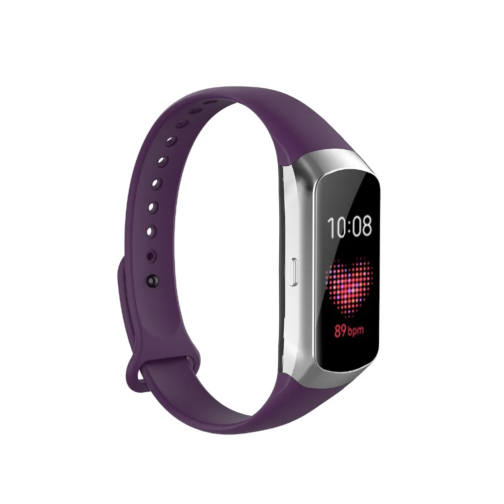 Новые силиконовые спортивные часы ремешок на запястье ремешок для samsung Galaxy Fit SM-R370 смарт-браслет Ремешки для наручных часов аксессуары
