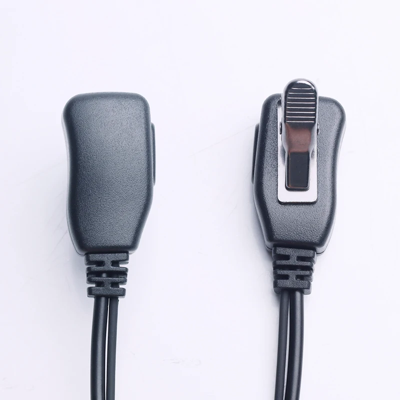 Oppxun 2 Pin гарнитура PTT Mic 1 м Ушные крючки наушники для рации переговорные Динамик