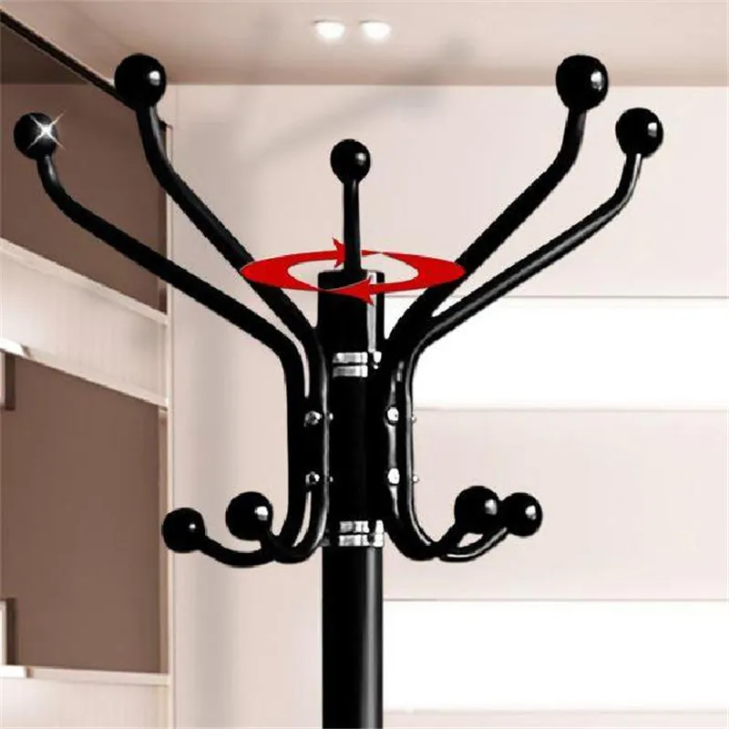 Горячая 170 см черная шляпа вешалка для одежды куртки металлическая стойка зонта