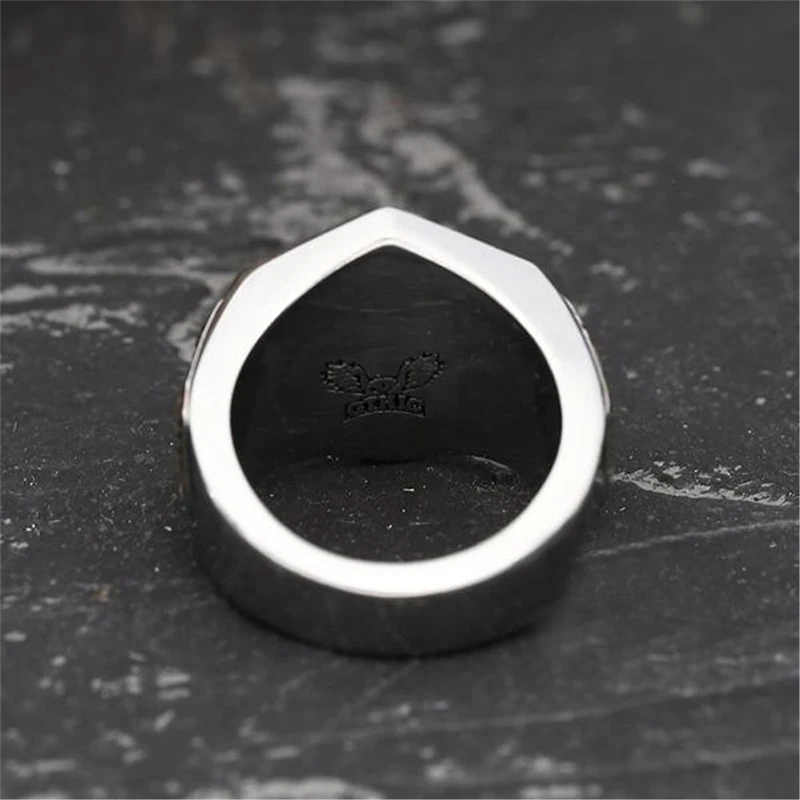 

Fashion Hip Hop Rock Fashion Accessories Demon Eye Ring Hipster Masonic Retro Punk Gothic Ring Party Locomotive Jewelry Gift