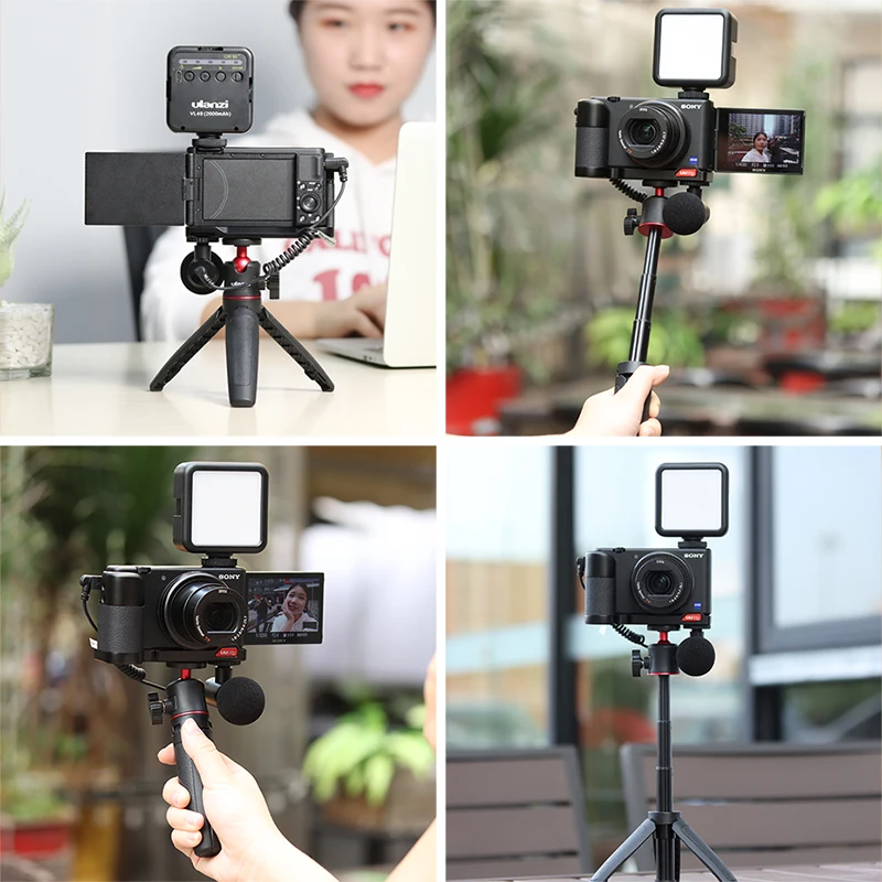 Ulanzi для Sony ZV1 Vlog комплект с функцией видеозаписи настройка пластина в форме буквы