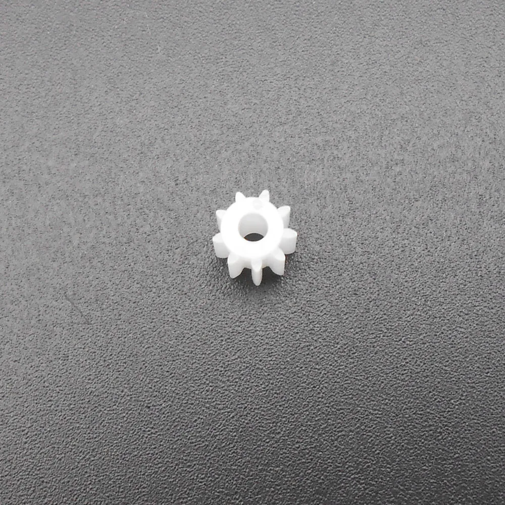 500Pcs 0.5M 0.5 Modulus Spur Gear Pinion Aperture 2mm 1.95mm 9 Teeth With 1MM No Shoulder 2A Tight Fit 9T 5.3MM X 5.5MM | Обустройство