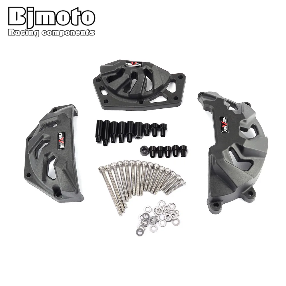 

Bjmoto Racing Motorcycle Engine Protective Cover Black Color Plastic Cover For For Yamaha MT-09 13-20 FZ-09 13-20