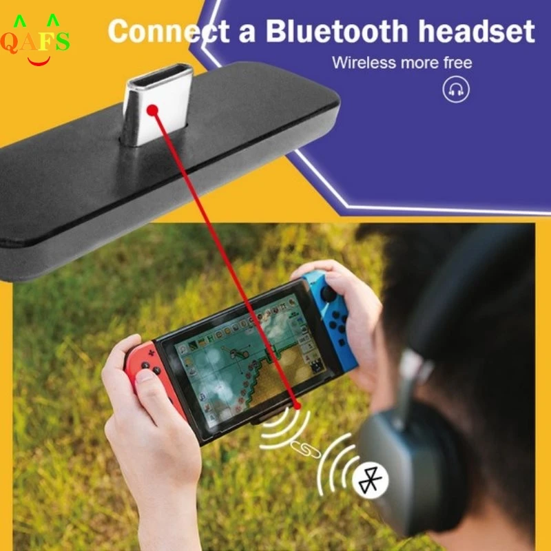 

1 компл. Беспроводной Usb/type-c Bluetooth адаптер для переключателя аудио приемника передатчика 2021 Новинка